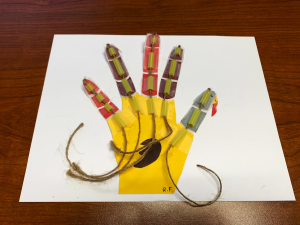 STEM turkey hand