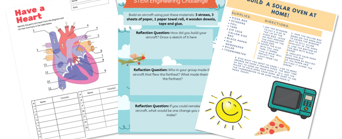 virtual STEM downloadable resources
