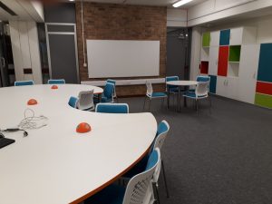 empty makerspace classroom