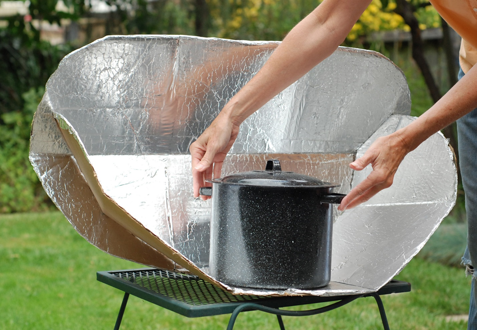 STEM backyard - solar oven