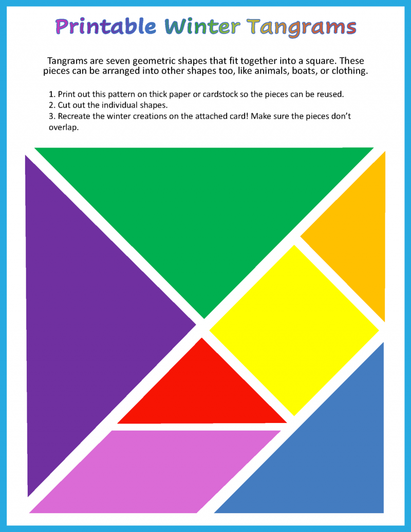 Winter Geometry Worksheets Stem Supplies